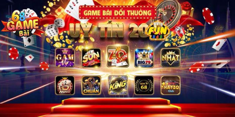 Điểm danh một số trò chơi đình đám tại 68 game bài